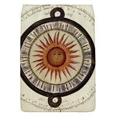 Ancient Aztec Sun Calendar 1790 Vintage Drawing Flap Covers (s)  by yoursparklingshop