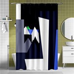 Glacier Shower Curtain 48  x 72  (Small)  Curtain(48  X 72 ) - 42.18 x64.8  Curtain(48  X 72 )