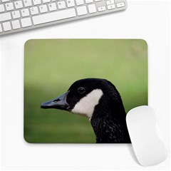 Goose Bird In Nature Large Mousepads by picsaspassion