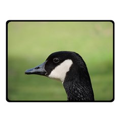 Goose Bird In Nature Double Sided Fleece Blanket (small)  by picsaspassion