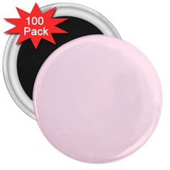 Pink Color Design 3  Magnets (100 Pack) by picsaspassion