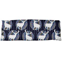 Geometric Deer Retro Pattern Body Pillow Case (dakimakura) by DanaeStudio