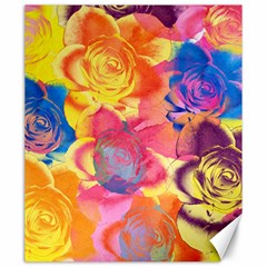 Pop Art Roses Canvas 20  X 24   by DanaeStudio