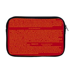 Writing Grace Apple Macbook Pro 17  Zipper Case by MRTACPANS