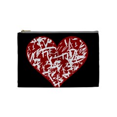 Valentine s Day Design Cosmetic Bag (medium)  by Valentinaart