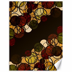 Autumn Bubbles Canvas 18  X 24   by Valentinaart