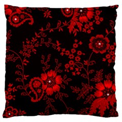 Small Red Roses Standard Flano Cushion Case (two Sides) by Brittlevirginclothing