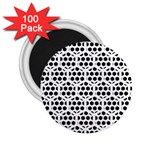 Seamless Honeycomb Pattern 2.25  Magnets (100 pack)  Front