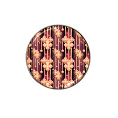 Seamless Pattern Hat Clip Ball Marker by Amaryn4rt