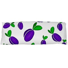 Decorative Plums Pattern Body Pillow Case (dakimakura) by Valentinaart