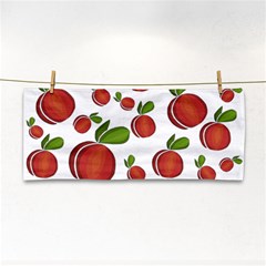 Peaches Pattern Cosmetic Storage Cases by Valentinaart