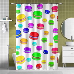 Macaroons Shower Curtain 48  X 72  (small)  by Valentinaart