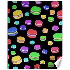 Colorful Macaroons Canvas 16  X 20   by Valentinaart