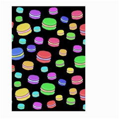 Colorful Macaroons Large Garden Flag (two Sides) by Valentinaart