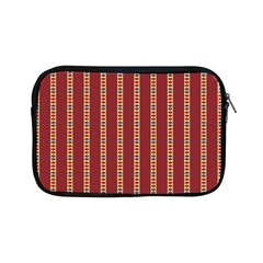 Pattern Background Red Stripes Apple Ipad Mini Zipper Cases by Amaryn4rt