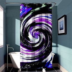 Canvas Acrylic Digital Design Shower Curtain 36  X 72  (stall)  by Amaryn4rt