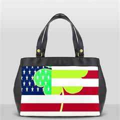 Usa Ireland American Flag Shamrock Irish Funny St Patrick Country Flag  Office Handbags by yoursparklingshop