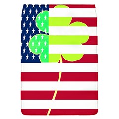 Usa Ireland American Flag Shamrock Irish Funny St Patrick Country Flag  Flap Covers (s)  by yoursparklingshop