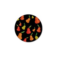 Pears Pattern Golf Ball Marker (4 Pack) by Valentinaart