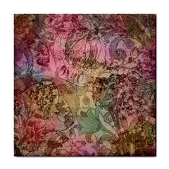 Texture Background Spring Colorful Tile Coasters by Amaryn4rt