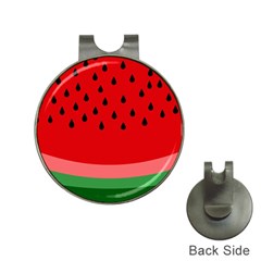 Watermelon  Hat Clips With Golf Markers by Valentinaart