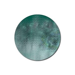 Background Texture Structure Rubber Coaster (round)  by Amaryn4rt