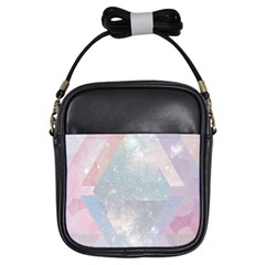 Colorful Pastel Crystal Girls Sling Bags by Brittlevirginclothing