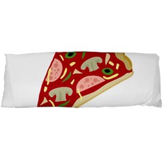 Pizza Slice Body Pillow Case (dakimakura) by Valentinaart