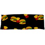 Hamburgers and french fries pattern Body Pillow Case (Dakimakura) Body Pillow Case