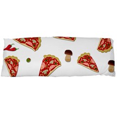 Pizza Pattern Body Pillow Case Dakimakura (two Sides) by Valentinaart