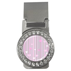 Pink Love Money Clips (cz)  by Valentinaart