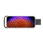 Abstract Ball Colorful Colors Portable USB Flash (One Side) Front