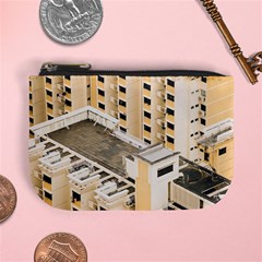 Apartments Architecture Building Mini Coin Purses by Amaryn4rt