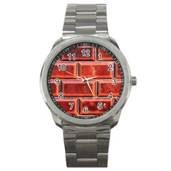 Portugal Ceramic Tiles Wall Sport Metal Watch by Amaryn4rt