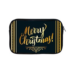 Christmas Gold Black Frame Noble Apple Macbook Pro 13  Zipper Case by Nexatart