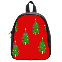 Christmas Trees School Bags (small)  by Nexatart