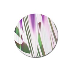 Colored Pattern Magnet 3  (round) by Nexatart