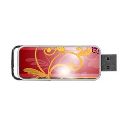 Pattern Vectors Illustration Portable Usb Flash (two Sides) by Nexatart