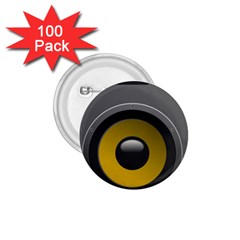 Audio Loadspeaker Activ 1 75  Buttons (100 Pack)  by Nexatart