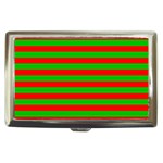 Pattern Lines Red Green Cigarette Money Cases Front