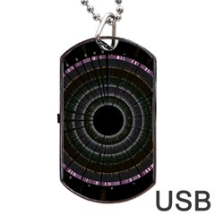 Circos Comp Inv Dog Tag Usb Flash (one Side) by Nexatart