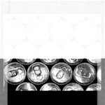 Black And White Doses Cans Fuzzy Drinks Rectangular Jigsaw Puzzl Front