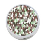 Pattern Triangles Random Seamless 4-Port USB Hub (Two Sides)  Back