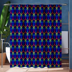 Honeycomb Fractal Art Shower Curtain 60  X 72  (medium)  by Nexatart