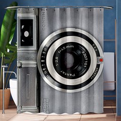 Vintage Camera Shower Curtain 60  X 72  (medium)  by Nexatart