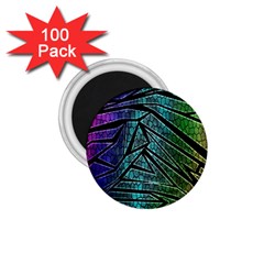 Abstract Background Rainbow Metal 1 75  Magnets (100 Pack)  by Nexatart