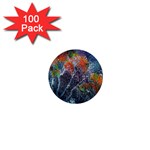 Abstract Digital Art 1  Mini Buttons (100 pack)  Front