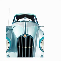 Oldtimer Car Vintage Automobile Small Garden Flag (two Sides) by Nexatart