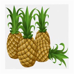 Pineapples Tropical Fruits Foods Medium Glasses Cloth by Nexatart