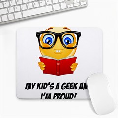 Geek Kid Large Mousepads by athenastemple